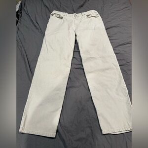 Ralph Lauren Cream Straight Leg  Corduroy Pants